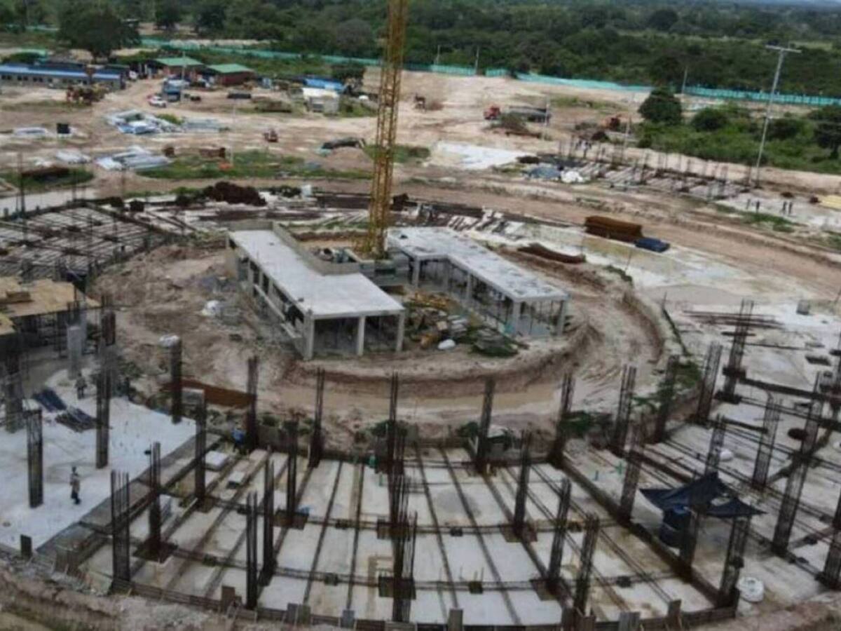 Hombres armados ingresaron a la cárcel que se construye en Sabanas de San Ángel, Magdalena