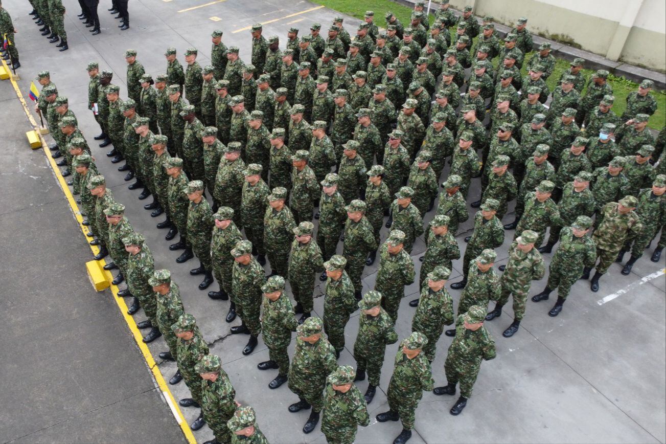 Soldados colombianos imagen de referencia. Foto: Suministrada.