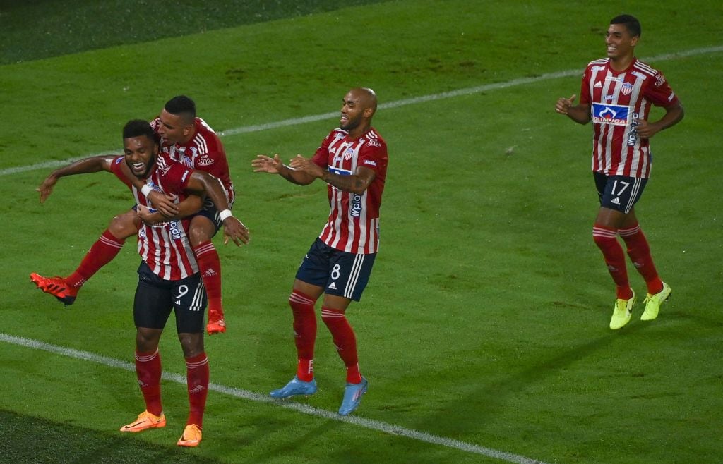 Miguel Borja. (Photo by JUAN BARRETO/AFP via Getty Images)