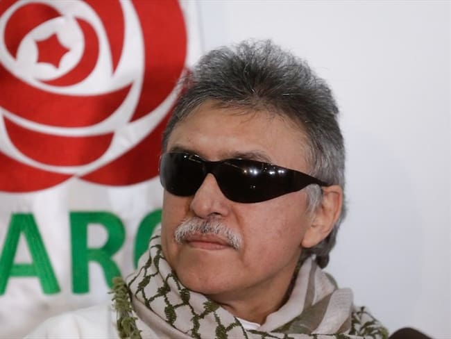 "Jesús Santrich" se posesionó como congresista. Foto: Colprensa