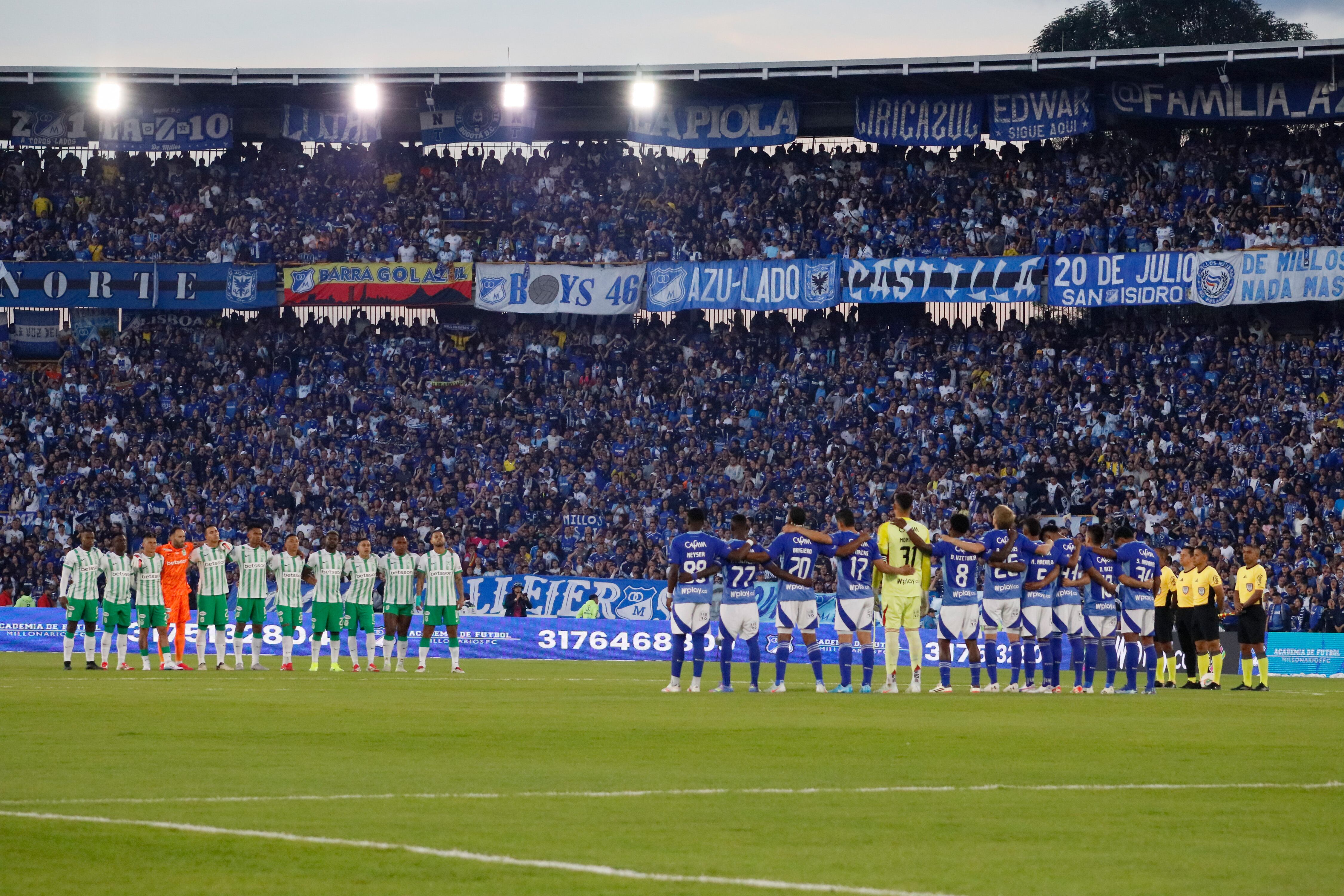 El 'Superclásico' entre Millonarios y Nacional es el compromiso más destacado de la fecha. (Foto de Jorge Londono/Long Visual Press/Universal Images Group via Getty Images)