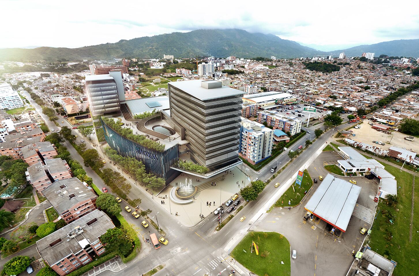 Ibagué, 16 de diciembre de 2014. Acqua el nuevo centro comercial en Ibagué. Foto: Suministrada por Cimcol S.A