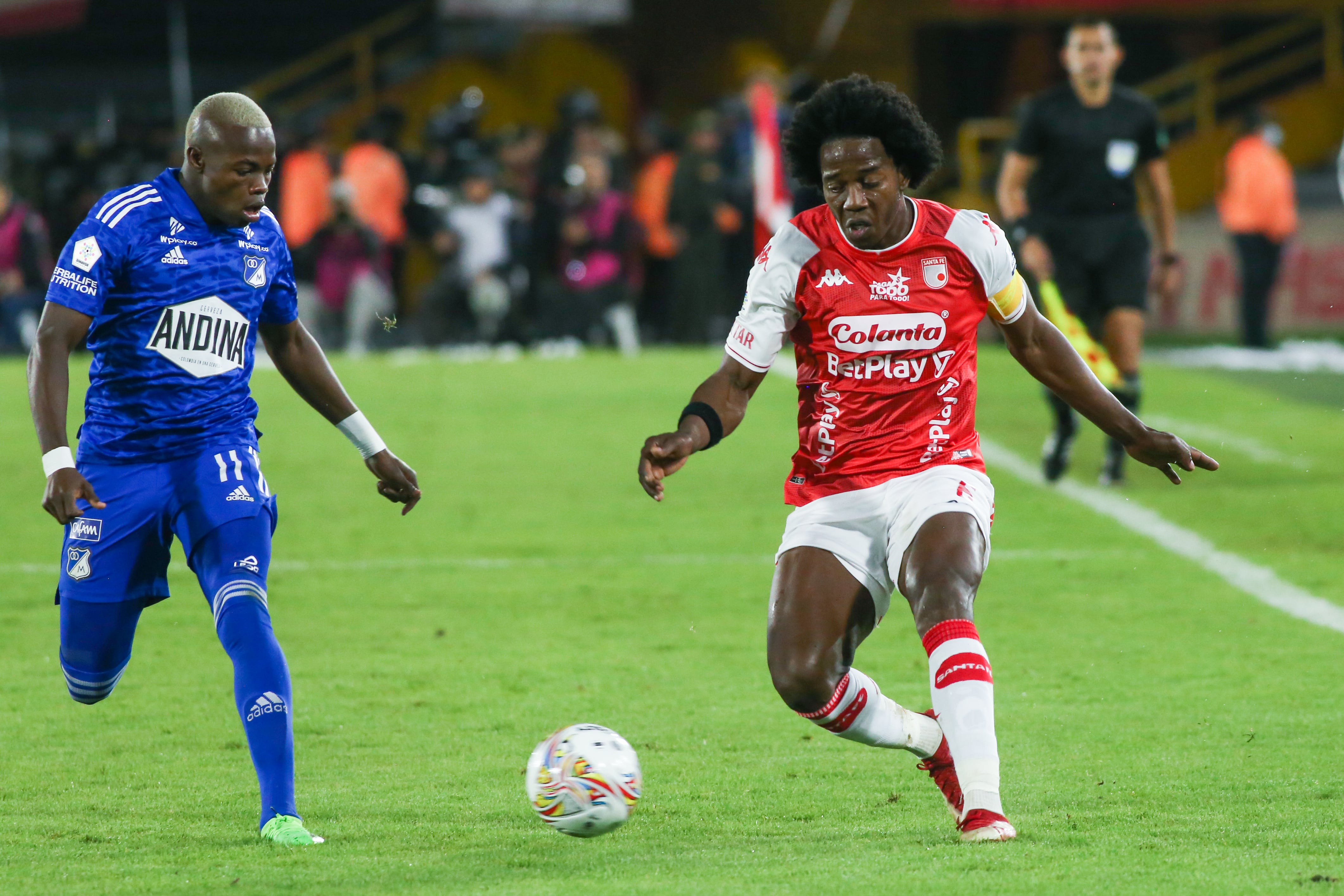 Carlos Andrés Gómez se fue de Millonarios. (Photo by Daniel Garzon Herazo/NurPhoto via Getty Images)