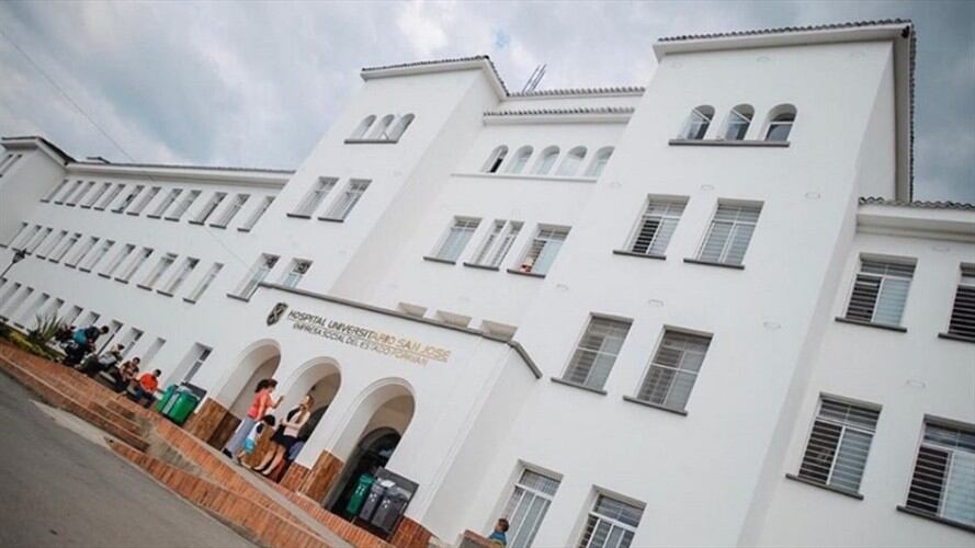 El Hospital Universitario San José de Popayán había emitido una alerta por la alta ocupación de sus unidades de cuidados intensivos. Foto: Hospital San José