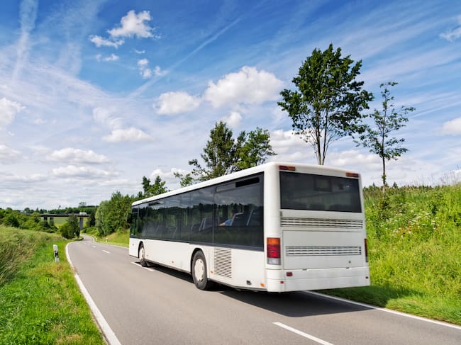 Viaje en bus imagen de referencia. Foto: Getty Images.