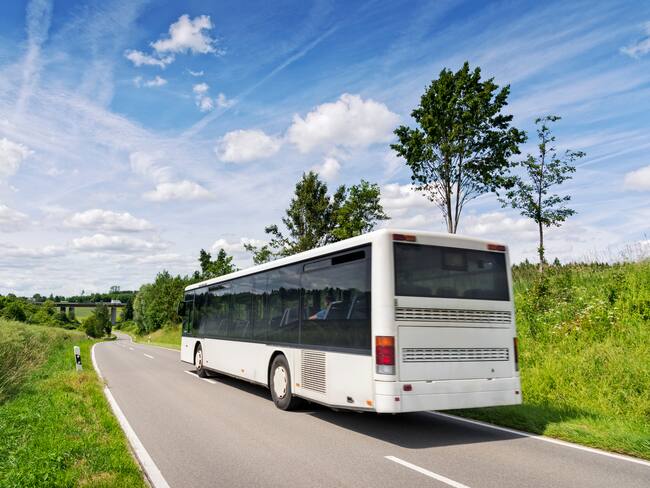 Viaje en bus imagen de referencia. Foto: Getty Images.