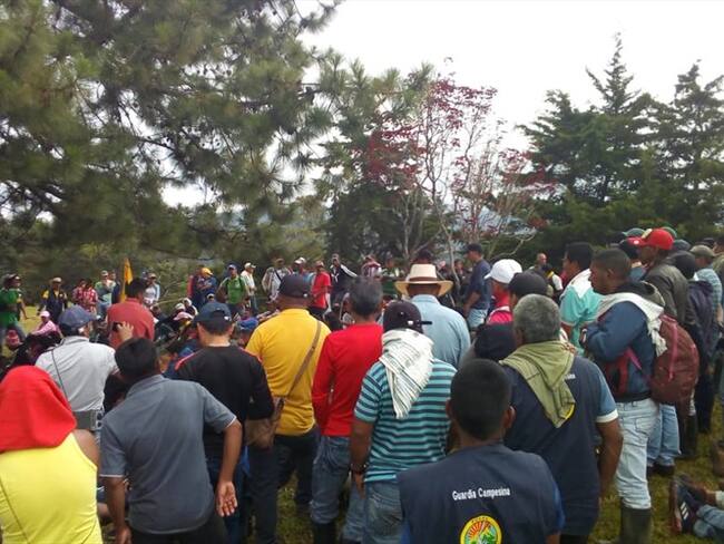 Indígenas piden que Gobierno reemplace comisión de diálogos en Cauca . Foto: