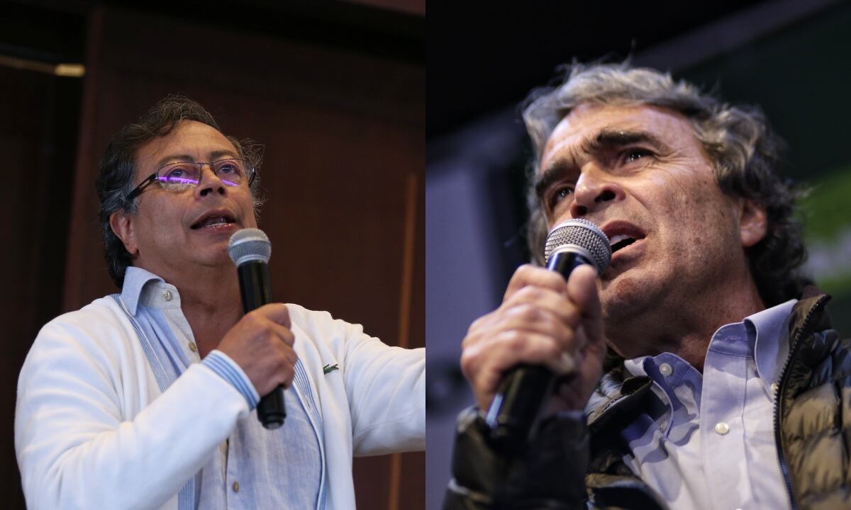 Simpatizantes de Petro y Fajardo los invitan a sentarse a dialogar. Foto: Colprensa.