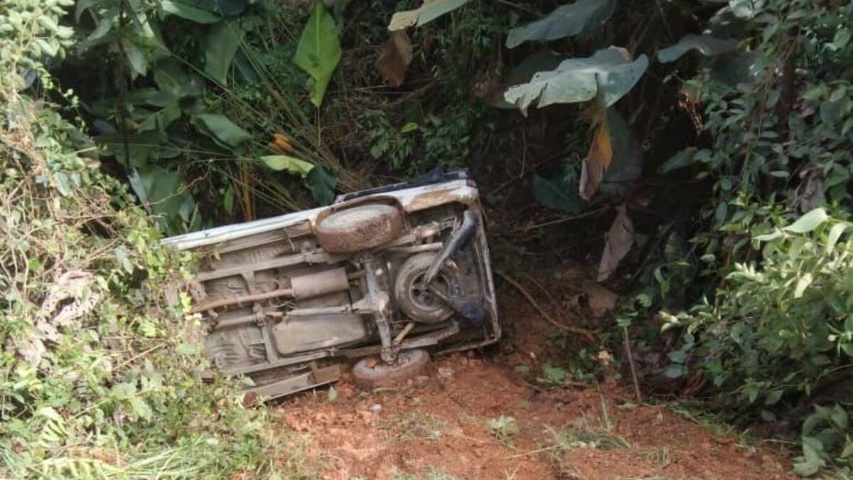 Dos fallecidos y 8 heridos en accidente de tránsito en el Cañón del Micay, Cauca