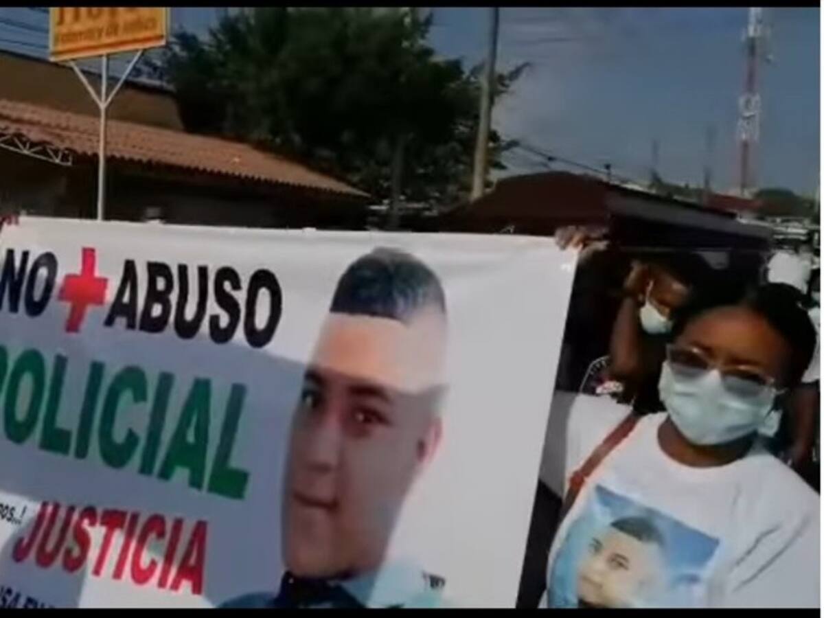 Piden justicia en caso de menor que murió por disparo de un policía en el sur de Cartagena