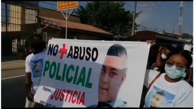 El joven fue sepultado este miércoles en medio de un grito de justicia. Foto: Captura de pantalla