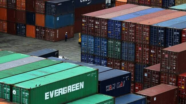 Crisis de contenedores. Foto: Colprensa - Luisa González