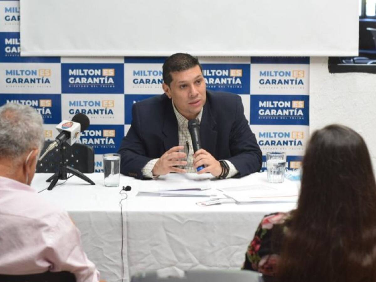 Milton Restrepo fue nombrado secretario de Gobierno de Ibagué