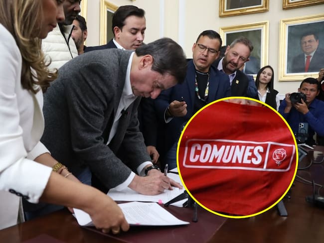 Reforma política y partido Comunes. Foto: Suministrada y (Colprensa - Camila Díaz)