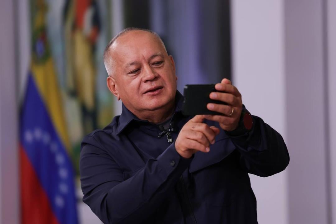 Diosdado Cabello FOTO: EFE/ Ministerio Del Interior Justicia y Paz 