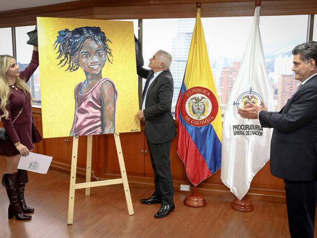 Procurador Eljach anunció que abrirá “espacio para el arte” en la sede del ente de control. Foto: Procuraduría.