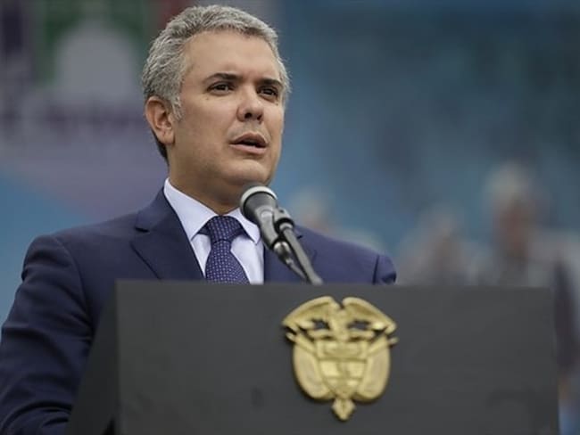 Iván Duque, presidente de Colombia. Foto: Colprensa