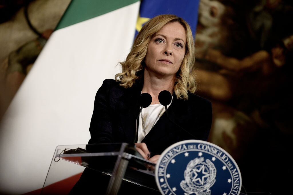 Giorgia Meloni. I Foto: Simona Granati - Corbis/Corbis via Getty Images.