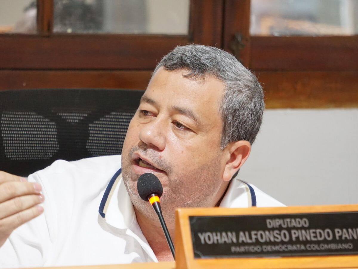 “Son N.N. los secretarios del despacho de la Gobernación”: Diputado Yohan Pinedo