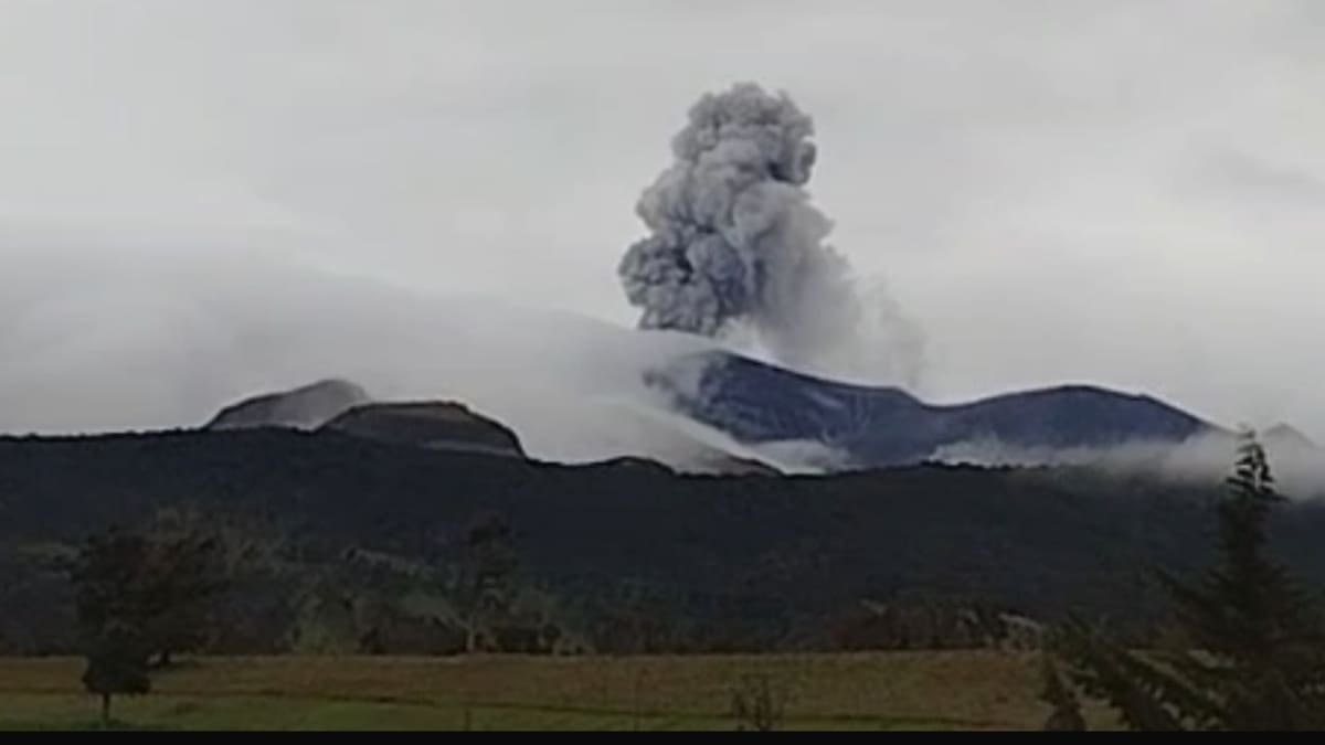 Estas son las medidas que adelantan autoridades ante alerta naranja en volcán Puracé: habla UNGRD