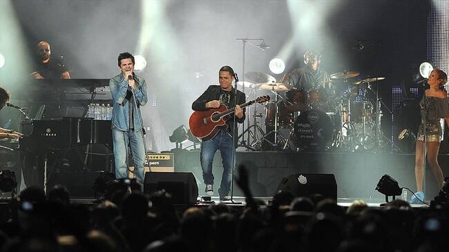 Juanes tuvo que cancelar su concierto del pasado 14 de marzo en Bogotá. Foto: Captura