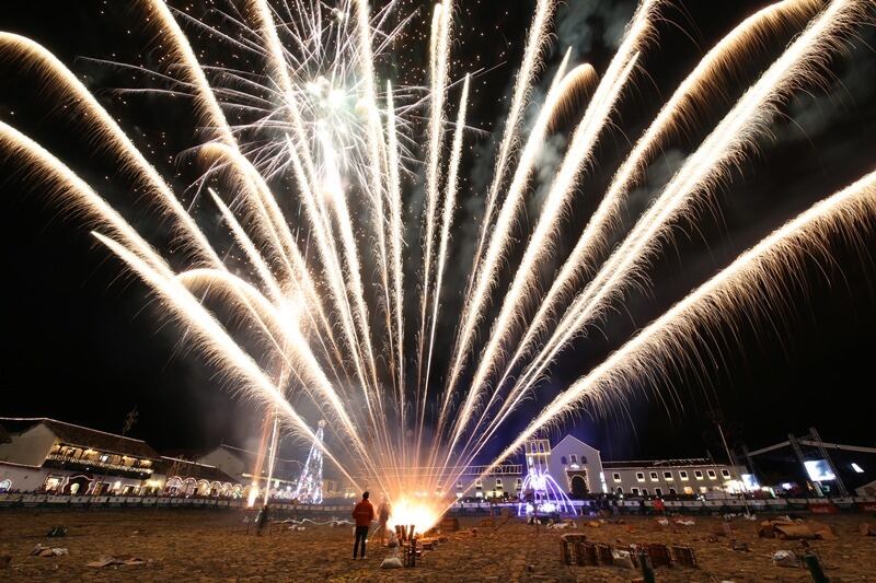 Festival de Luces Villa de Leyva. Foto: Fernando Bello
