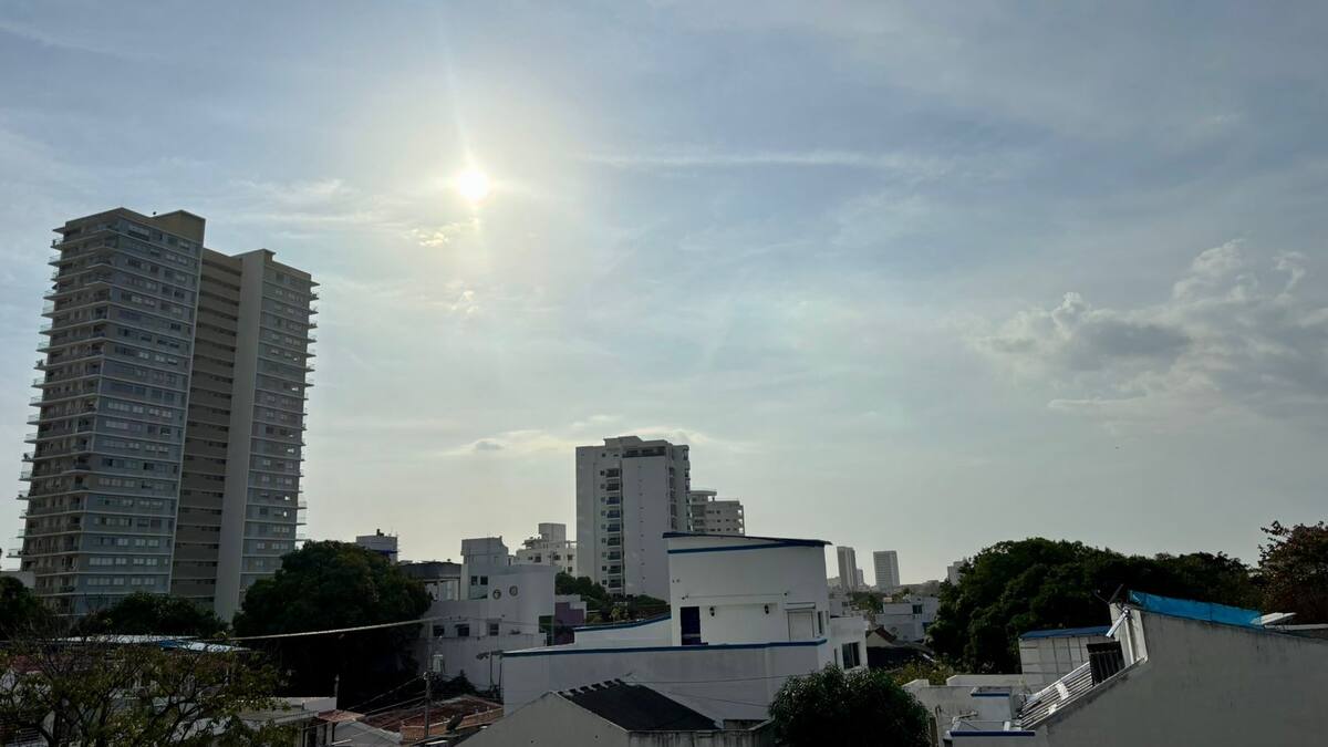 Alerta por intenso calor en Cartagena