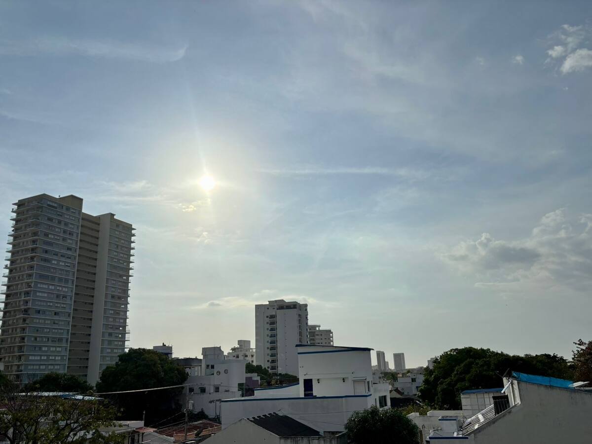 Alerta por intenso calor en Cartagena