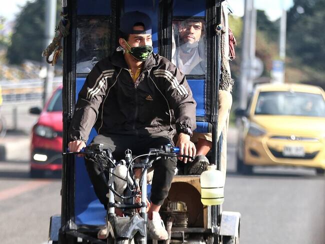 Imagen de referencia de mototaxi. Foto: Colprensa.