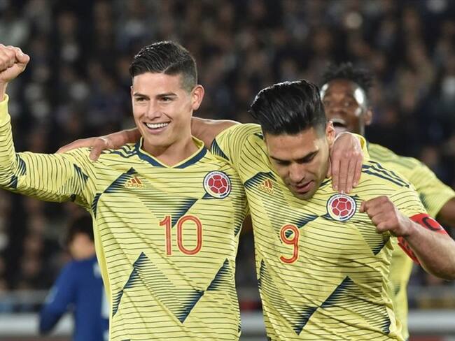 Redes sociales no perdonan ausencia de James y Falcao en partido ante Argentina. Foto: Getty Images