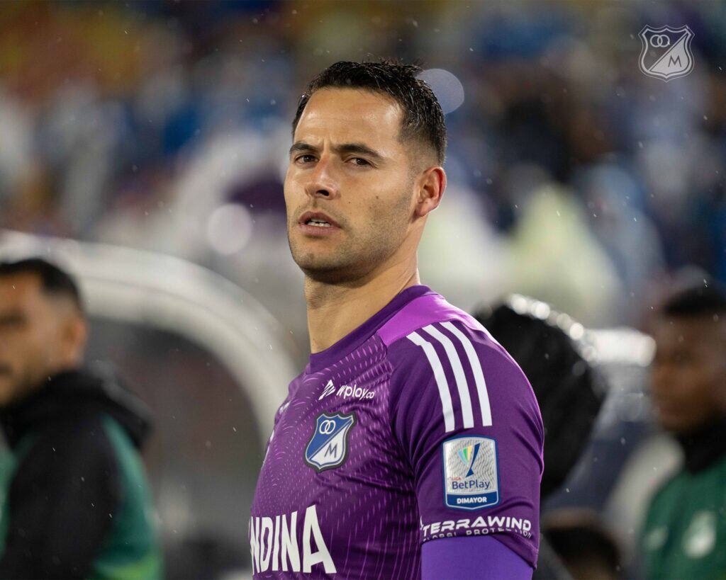 Guillermo de Amores en un encuentro con Millonarios. FOTO: Millonarios FC