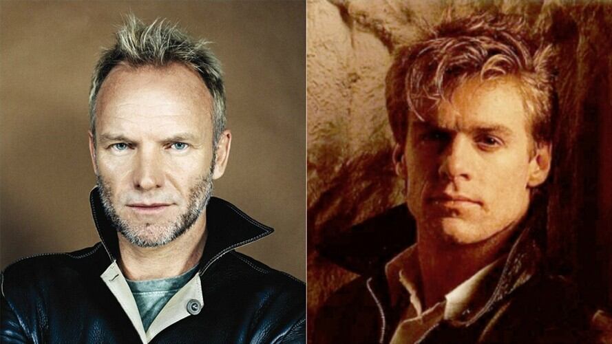 Sting y Bryan Adams. Foto: Agencia EFE
