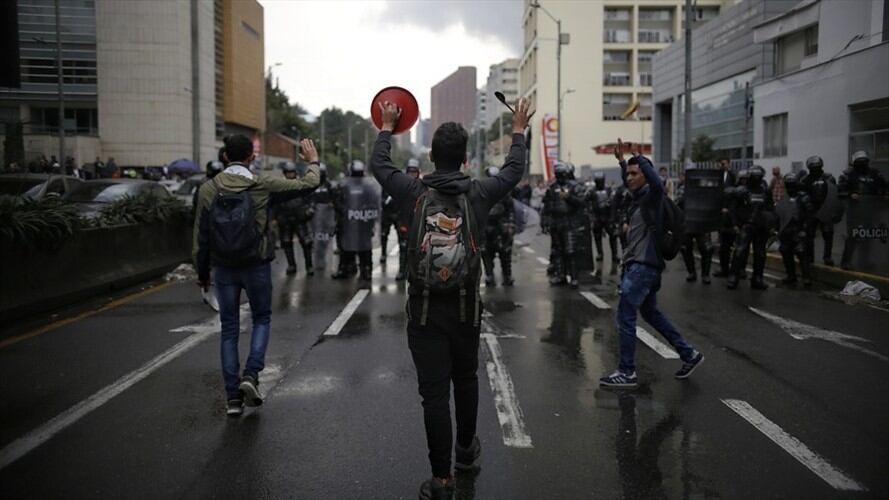 Toque de queda en toda Bogotá hasta las 6:00 am. Foto: Colprensa