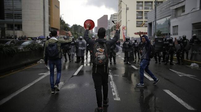 Toque de queda en toda Bogotá hasta las 6:00 am. Foto: Colprensa
