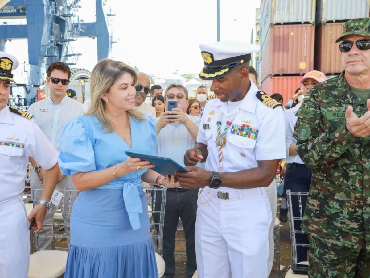 Santa Marta declara huéspedes de honor al Buque Escuela ARC Gloria y su tripulación