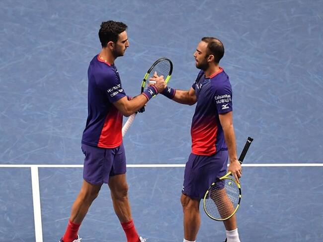 El tenis colombiano hace pleno en categoría masculina en los Juegos Olímpicos de Tokio 2020.. Foto: Justin Setterfield/Getty Images