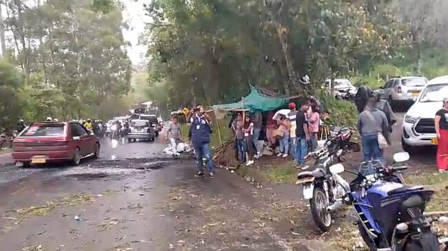 La normalidad retornó a la carretera internacional después de tres días de interrupción a la movilidad. Crédito; red de Apoyo Cauca.