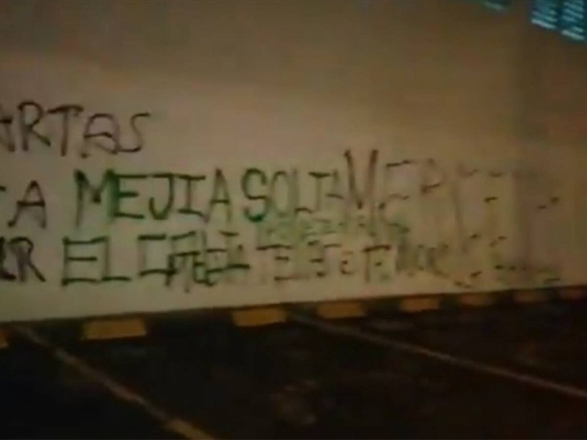 Buscan autores de grafitis amenazantes contra directivos del Deportivo Cali