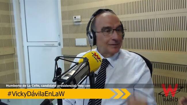 Humberto De la Calle. Foto: W Radio