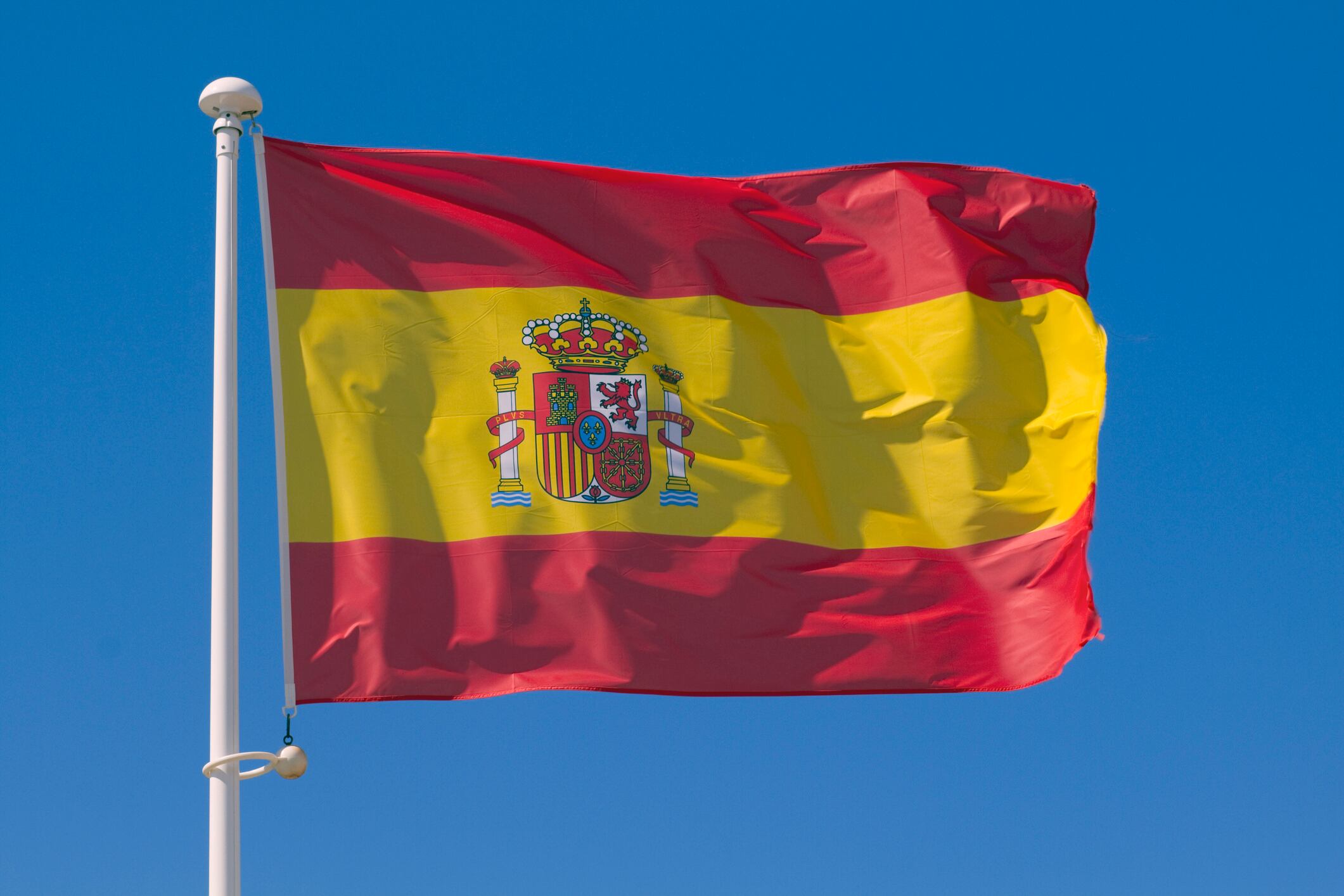 Bandera de España. Foto: Getty Images.