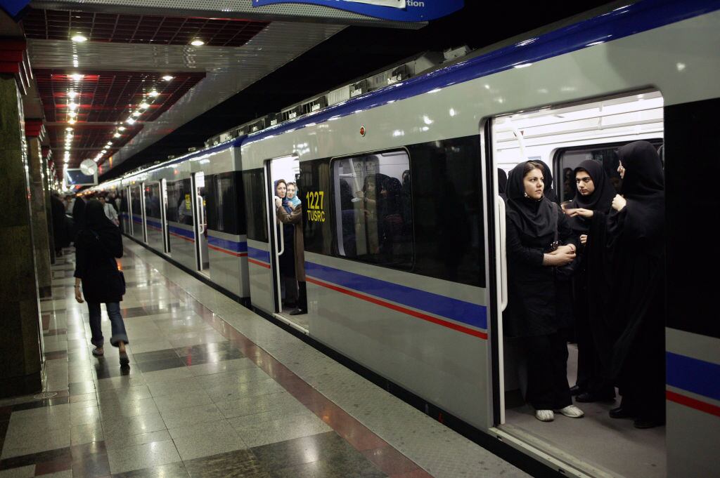 Imagen de referencia del metro de Teherán. Foto: Getty Images.