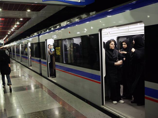 Imagen de referencia del metro de Teherán. Foto: Getty Images.