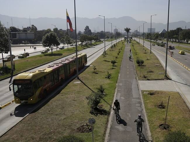 Debido a la emergencia sanitaria del Covid-19, el país tuvo una reducción de un 80% -90% en la movilidad de las ciudades durante el mes de marzo.. Foto: Colprensa