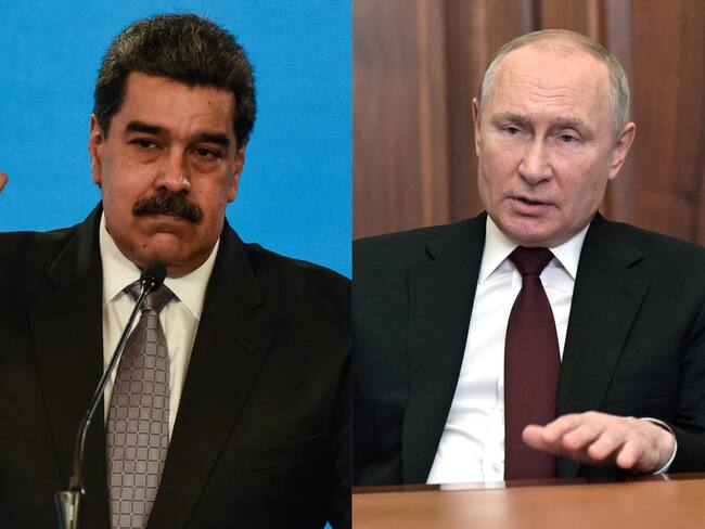 Nicolás Maduro y Vladimir Putin