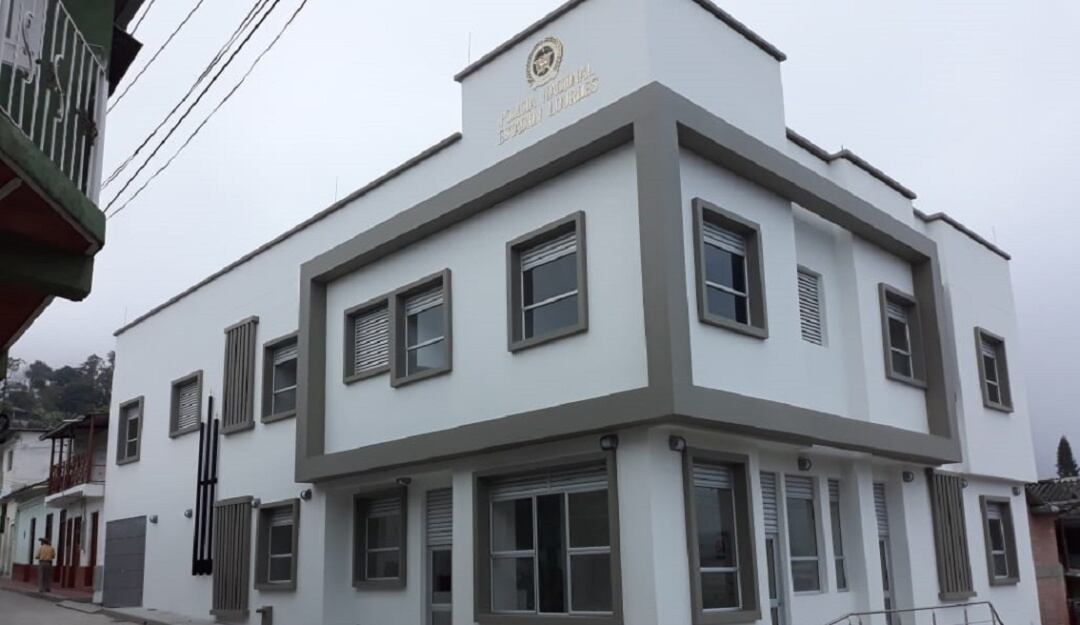 Estación de Policía en Lourdes.