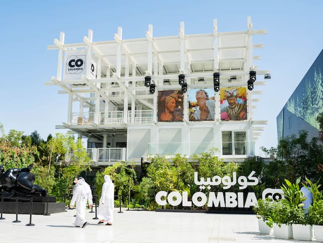 Colombia cerró con éxito su participación en Expo 2020 Dubái. Foto: Cortesía Procolombia.