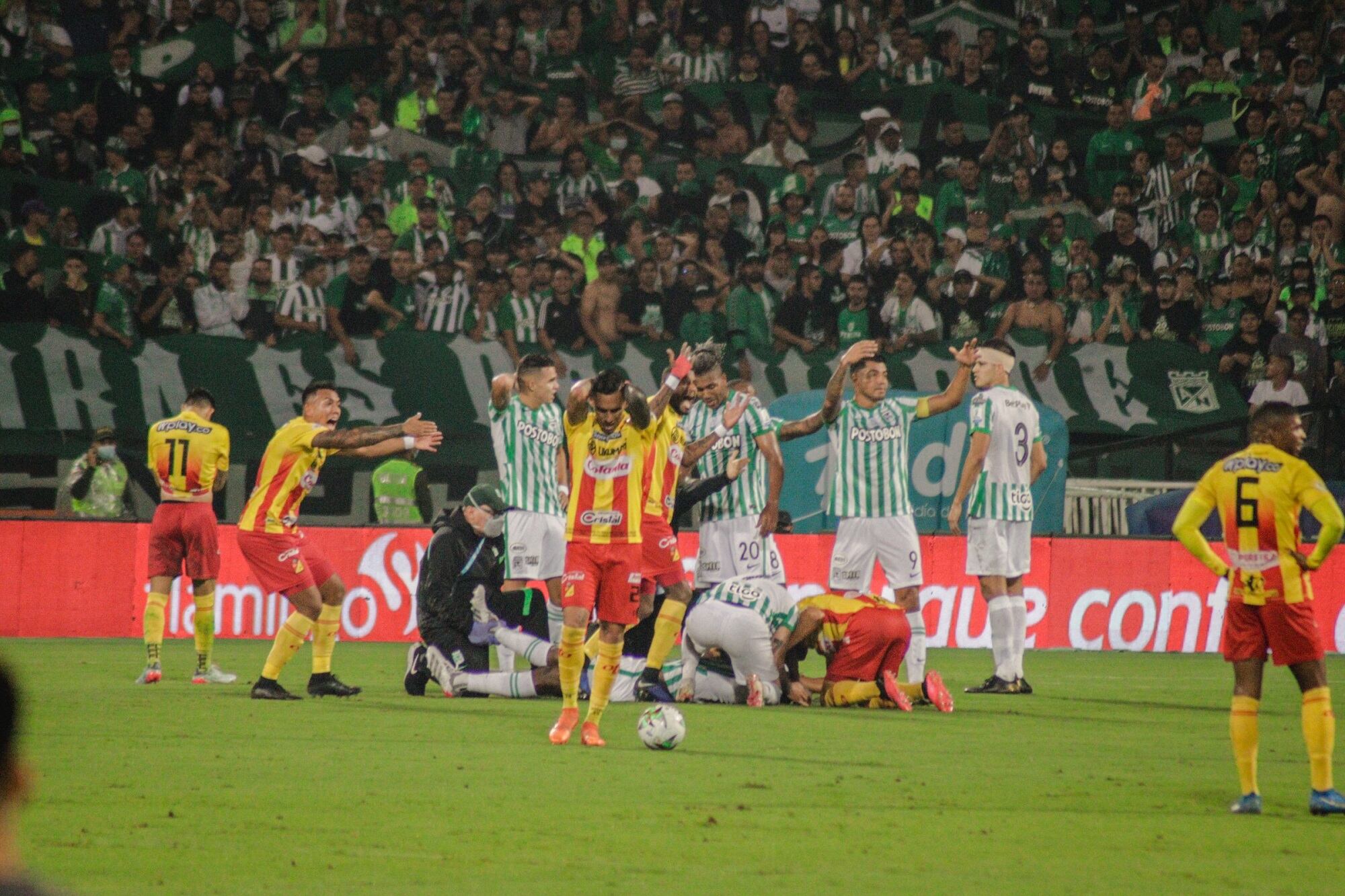 Atlético Nacional vs. Pereira en la final ida de la Copa Colombia 2021