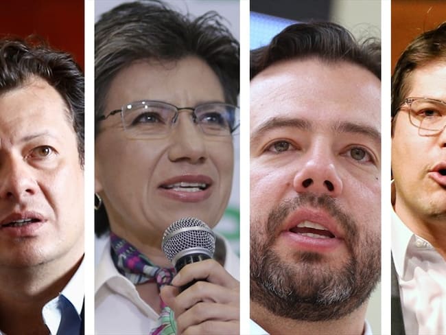 Candidatos a la Alcaldía de Bogotá reaccionaron a los resultados de las últimas encuestas