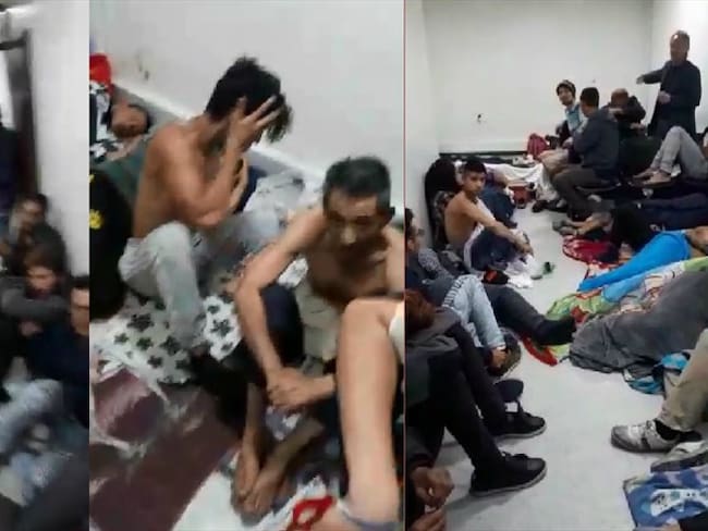 Denuncian hacinamiento en la URI de Paloquemao . Foto: Captura de pantalla