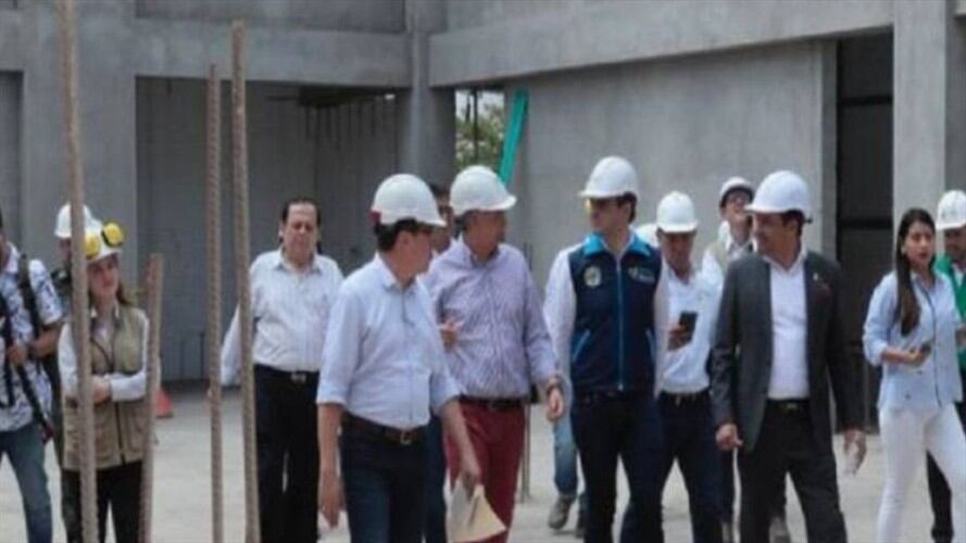 La obra que fue elefante blanco por más de 12 años avanza en un 75%.. Foto:suministrada.